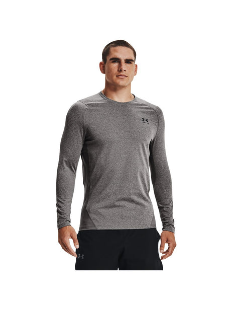 T-shirt Under Armour CG ARMOUR FITTED CREW Uomo - Grigio