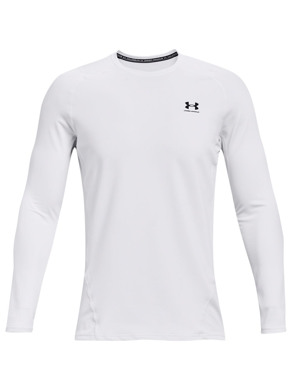 T-shirt Under Armour CG ARMOUR FITTED CREW Uomo - Bianco