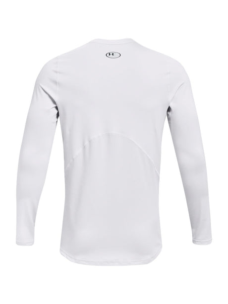 T-shirt Under Armour CG ARMOUR FITTED CREW Uomo - Bianco