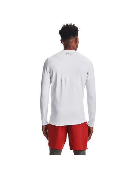 T-shirt Under Armour CG ARMOUR FITTED CREW Uomo - Bianco
