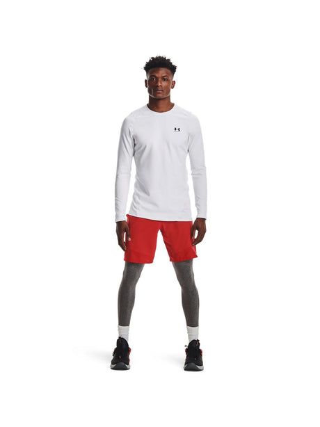 T-shirt Under Armour CG ARMOUR FITTED CREW Uomo - Bianco