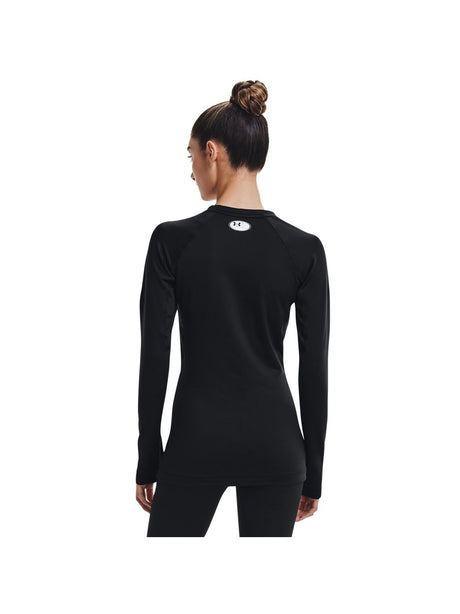 T-shirt Under Armour AUTHENTICS CREW Donna - Nero