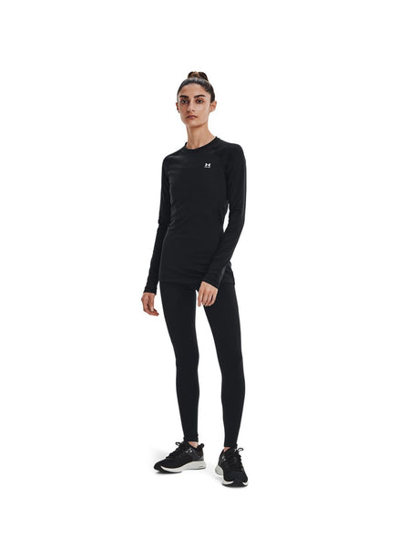 T-shirt Under Armour AUTHENTICS CREW Donna - Nero