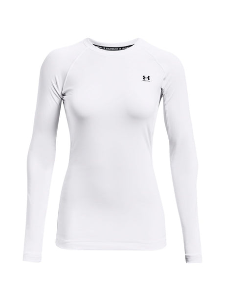 T-shirt Under Armour AUTHENTICS CREW Donna - Bianco