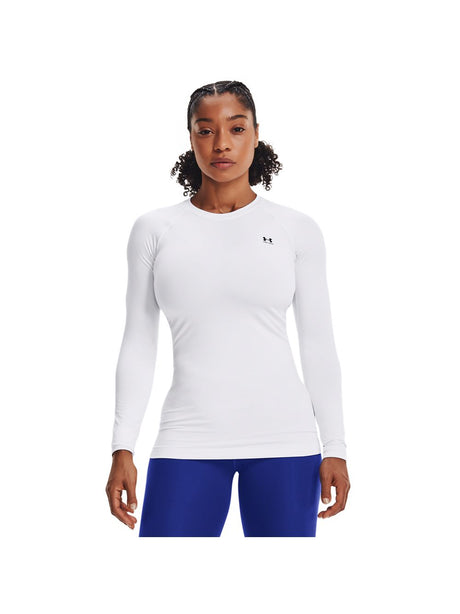 T-shirt Under Armour AUTHENTICS CREW Donna - Bianco