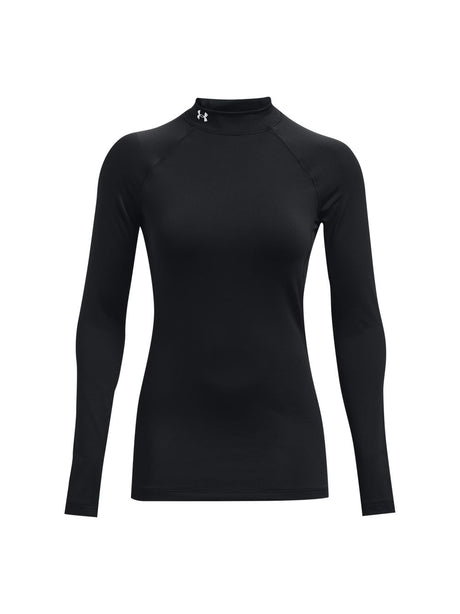 T-shirt Under Armour CG AUTHENTICS MOCKNECK Donna - Nero