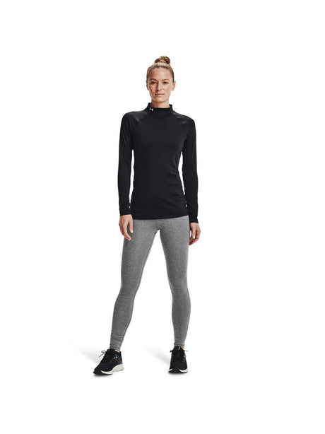T-shirt Under Armour CG AUTHENTICS MOCKNECK Donna - Nero