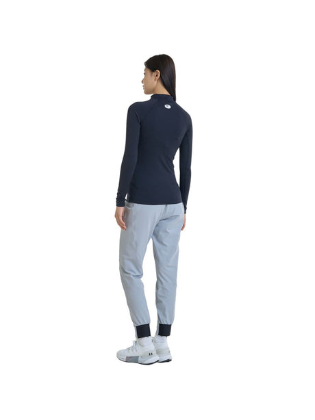 T-shirt Under Armour CG AUTHENTICS MOCKNECK Donna - Nero