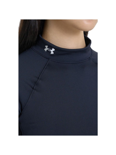 T-shirt Under Armour CG AUTHENTICS MOCKNECK Donna - Nero