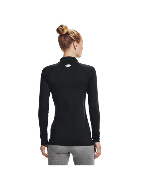 T-shirt Under Armour CG AUTHENTICS MOCKNECK Donna - Nero