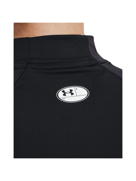 T-shirt Under Armour CG AUTHENTICS MOCKNECK Donna - Nero