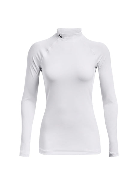 T-shirt Under Armour CG AUTHENTICS MOCKNECK Donna - Bianco