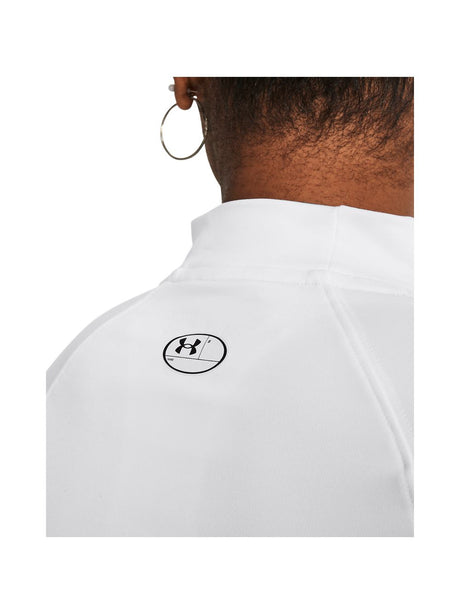 T-shirt Under Armour CG AUTHENTICS MOCKNECK Donna - Bianco