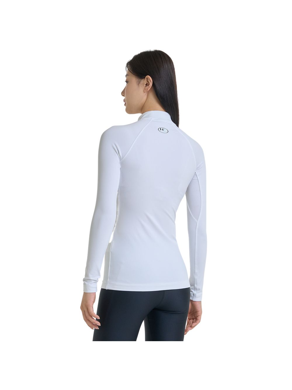 T-shirt Under Armour CG AUTHENTICS MOCKNECK Donna - Bianco
