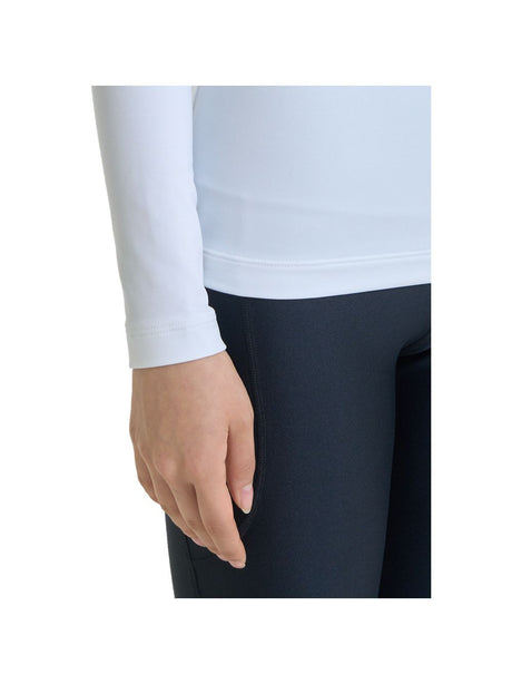 T-shirt Under Armour CG AUTHENTICS MOCKNECK Donna - Bianco