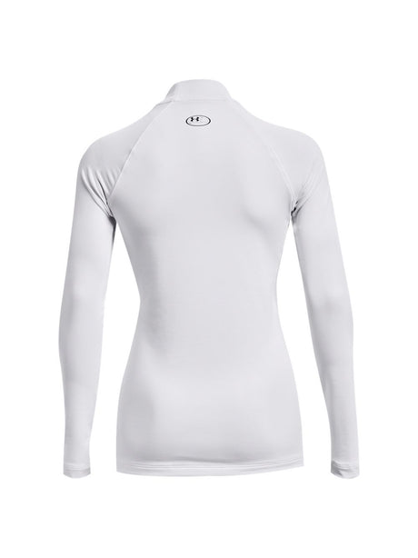 T-shirt Under Armour CG AUTHENTICS MOCKNECK Donna - Bianco