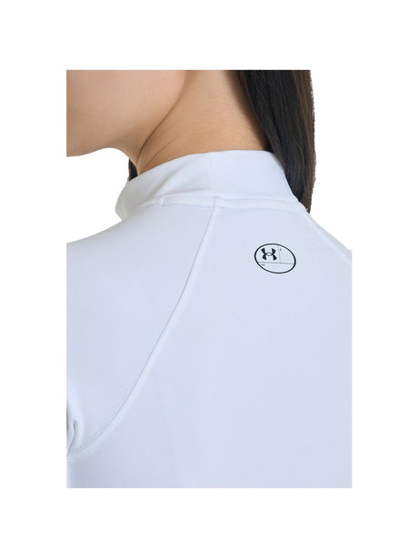 T-shirt Under Armour CG AUTHENTICS MOCKNECK Donna - Bianco