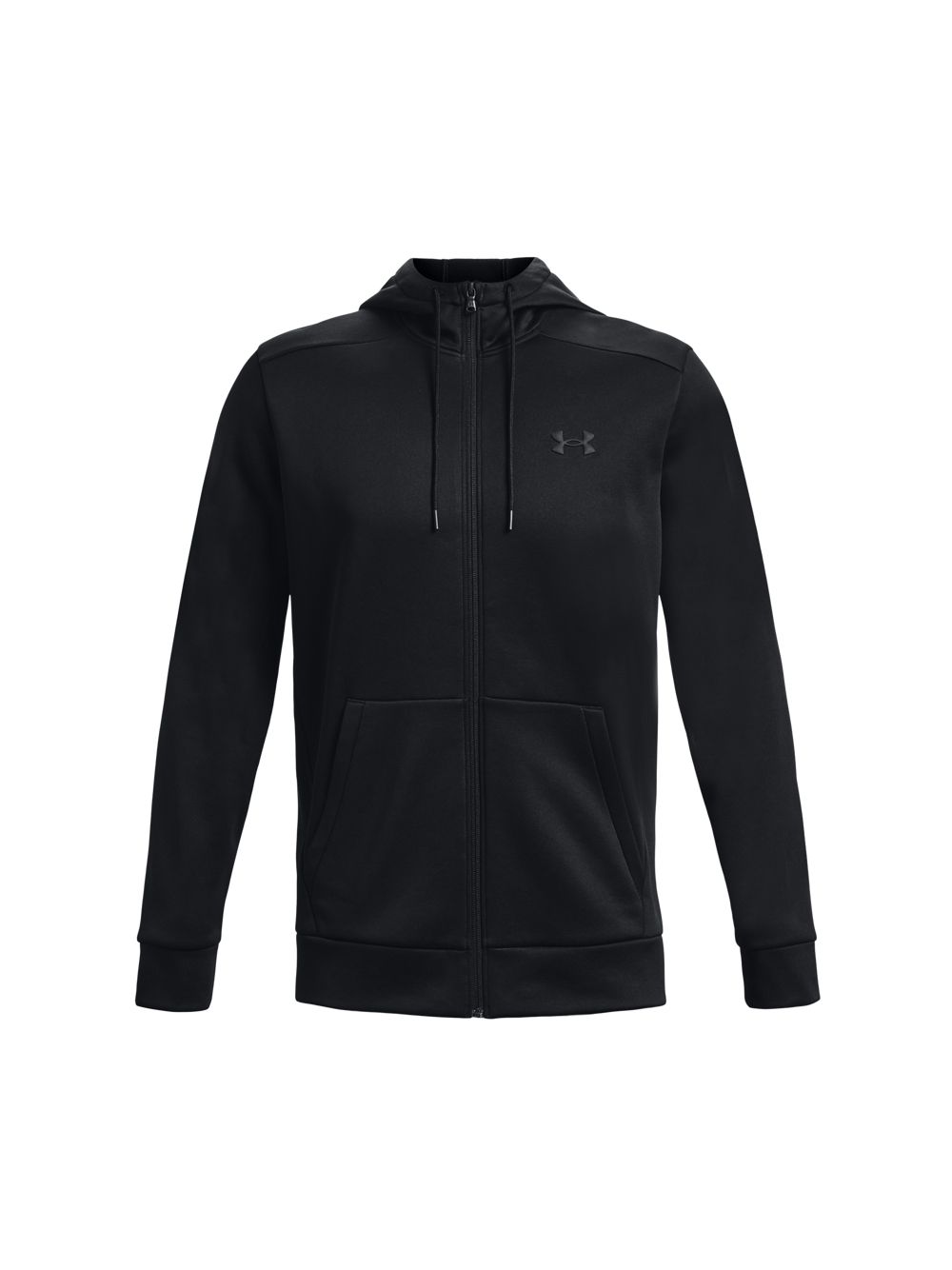 Felpa Under Armour ARMOUR FLEECE FZ HOODIE Uomo - Nero