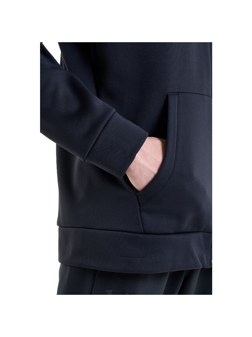 Felpa Under Armour ARMOUR FLEECE FZ HOODIE Uomo - Nero