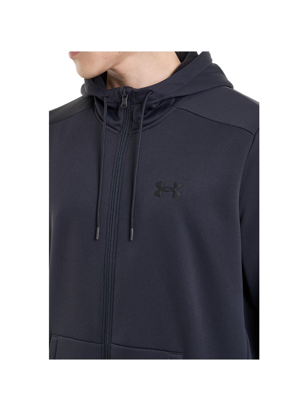 Felpa Under Armour ARMOUR FLEECE FZ HOODIE Uomo - Nero