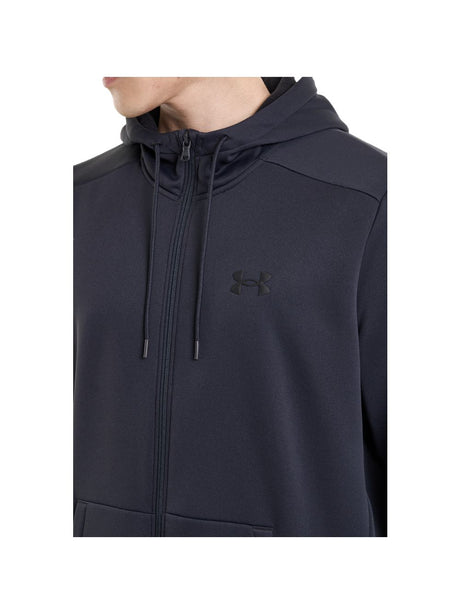 Felpa Under Armour ARMOUR FLEECE FZ HOODIE Uomo - Nero