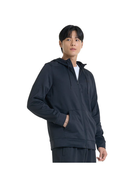 Felpa Under Armour ARMOUR FLEECE FZ HOODIE Uomo - Nero