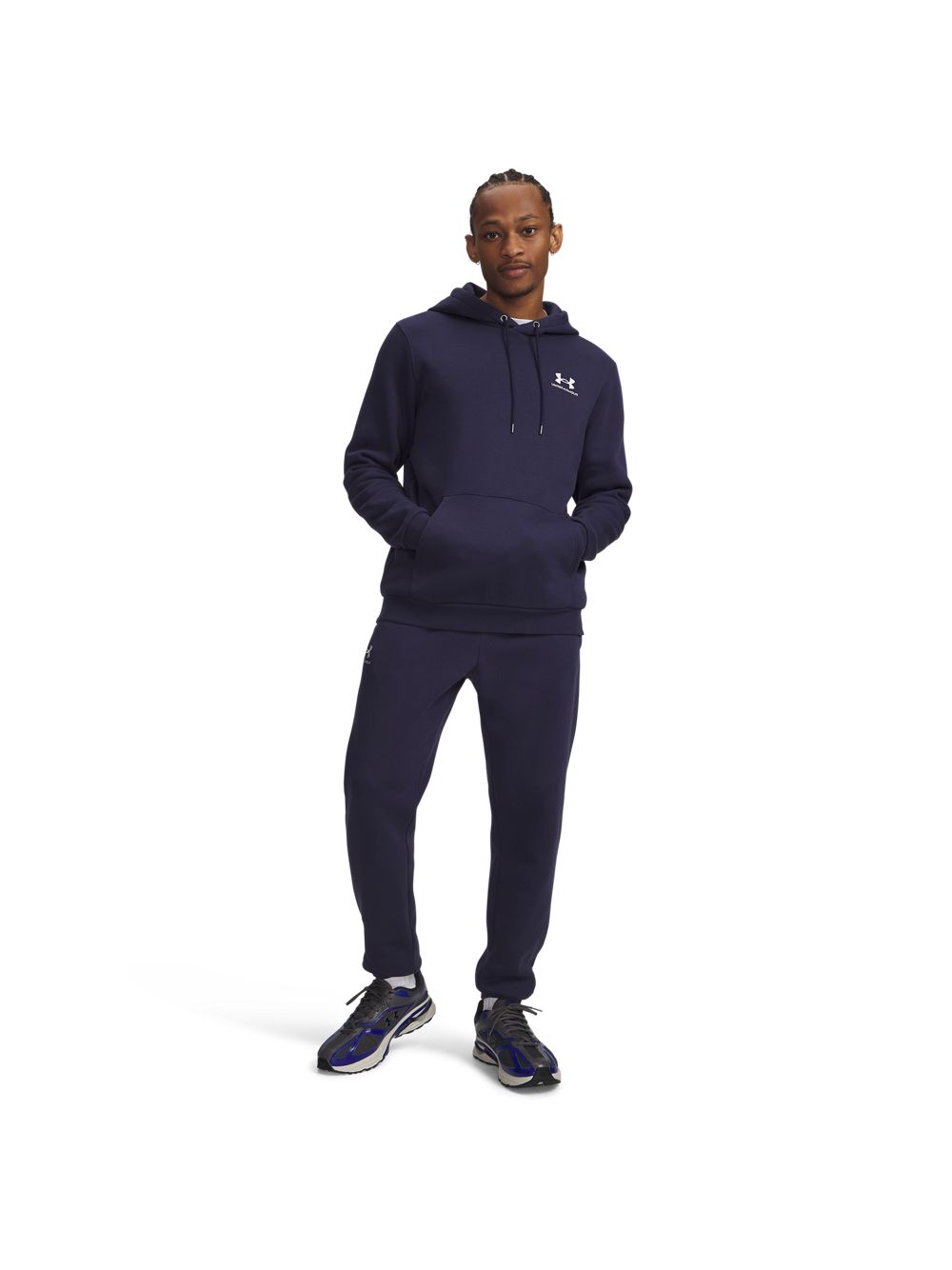 Pantalone Sportivo Under Armour ICON FLEECE Uomo - Blu