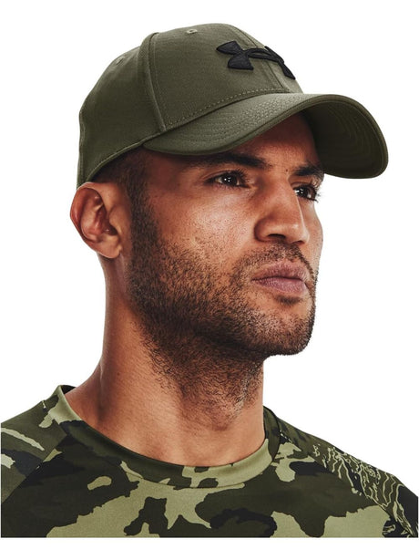 Cappello Under Armour m blitzing str Uomo - Oliva