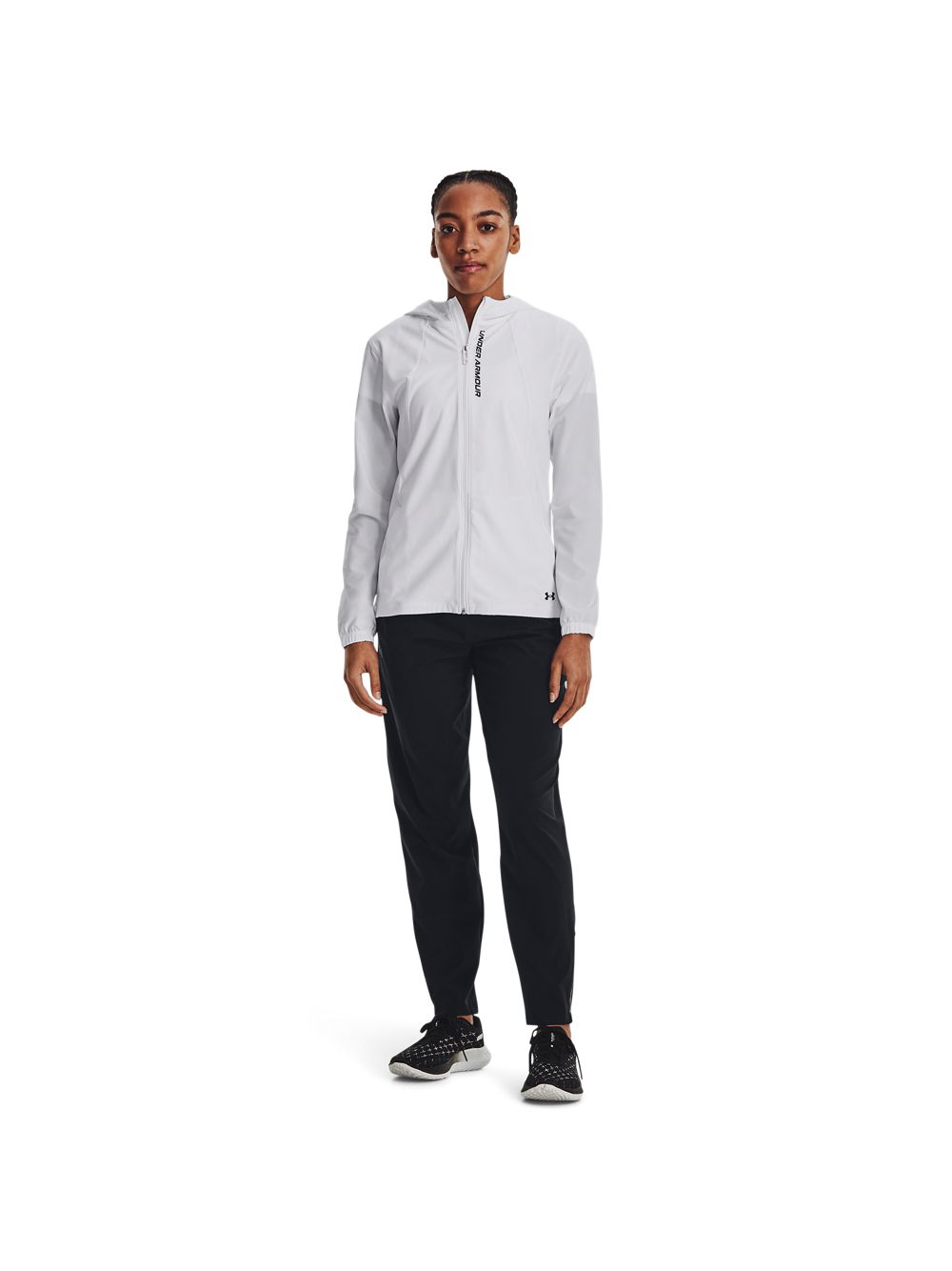 Giubbino Under Armour OUTRUN THE STORM Donna - Bianco