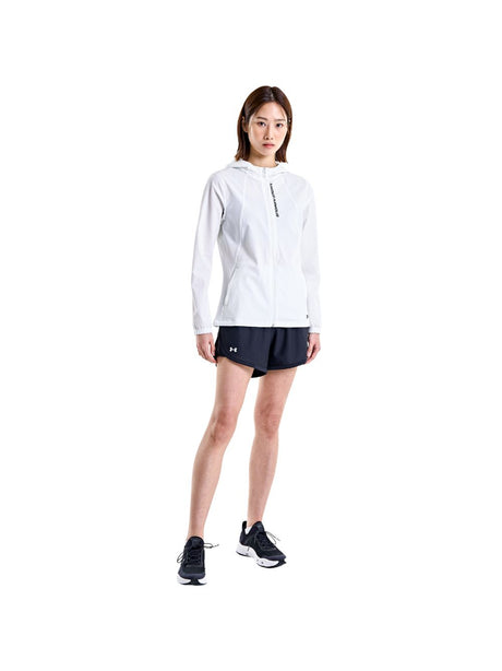 Giubbino Under Armour OUTRUN THE STORM Donna - Bianco