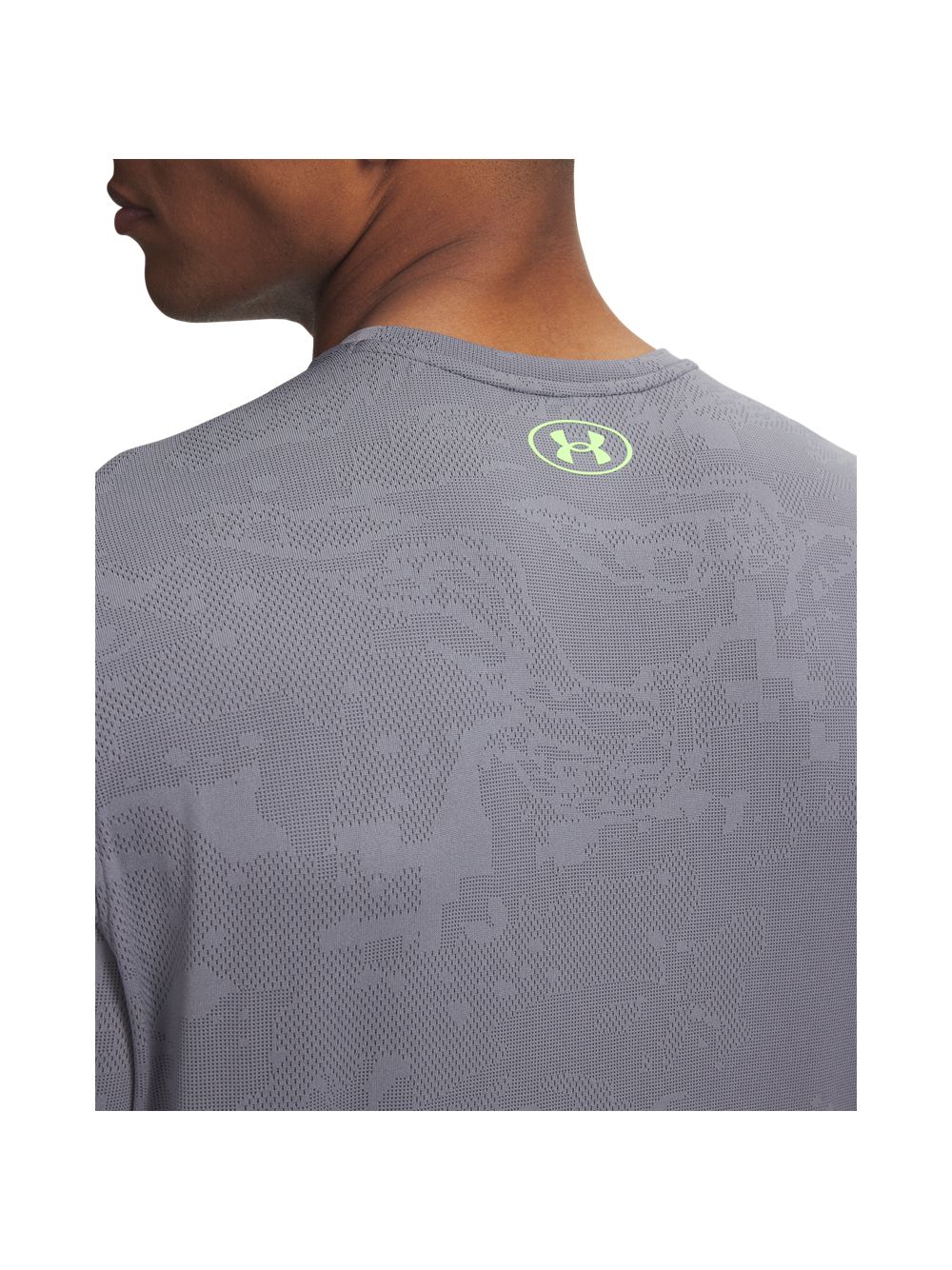 T-shirt Under Armour TECH VENT JACQUARD SS Uomo - Grigio