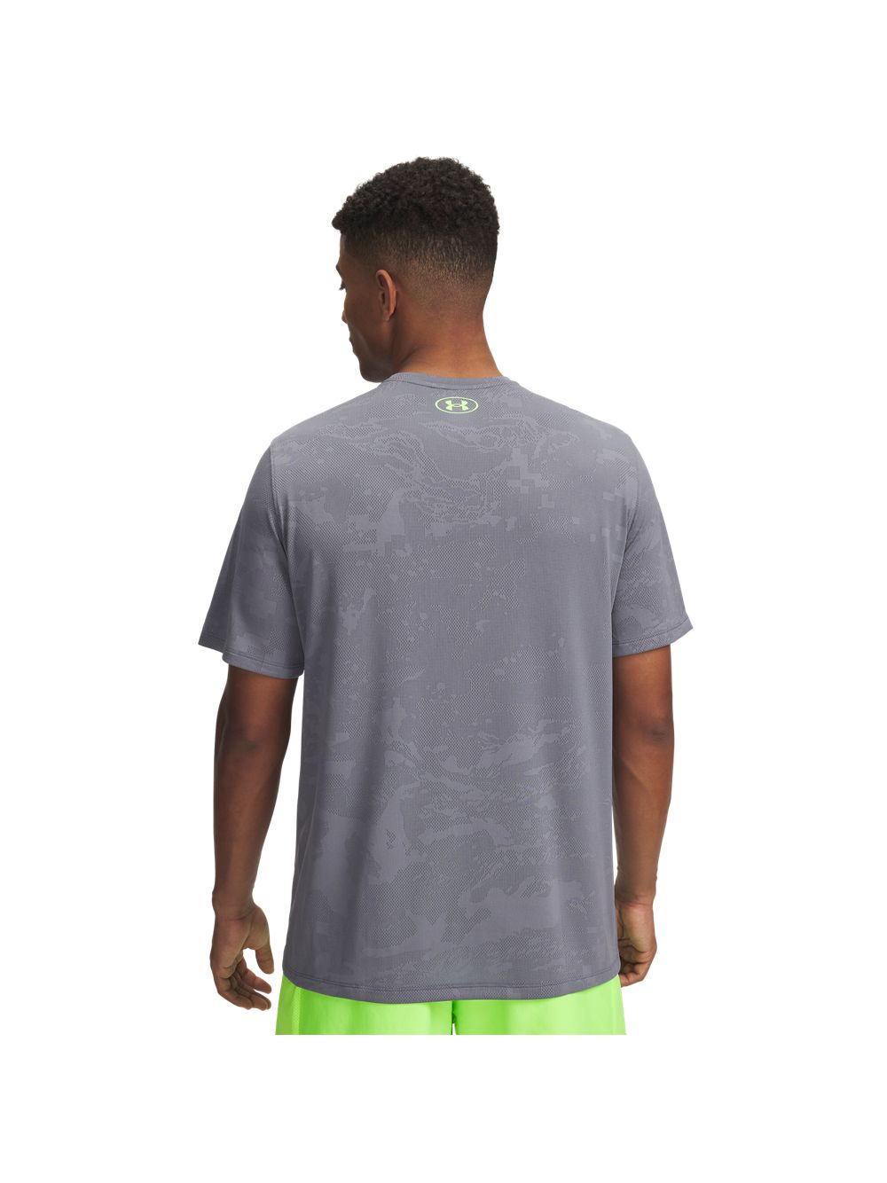 T-shirt Under Armour TECH VENT JACQUARD SS Uomo - Grigio