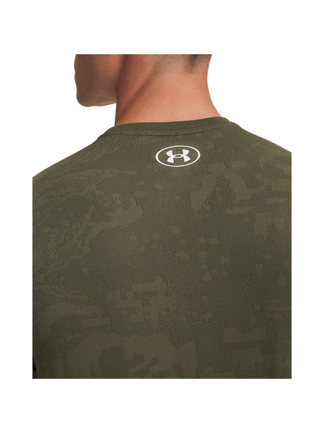 T-shirt Under Armour TECH VENT JACQUARD SS Uomo - Verde