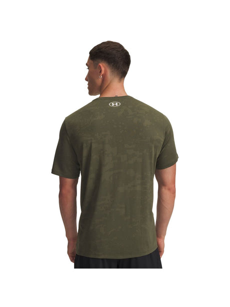 T-shirt Under Armour TECH VENT JACQUARD SS Uomo - Verde
