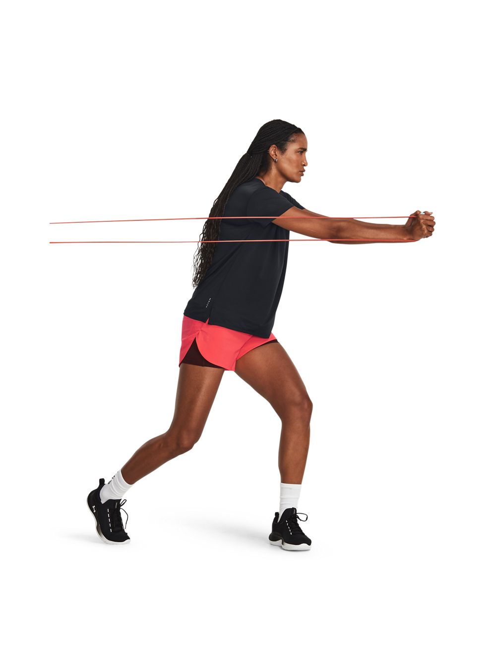 T-shirt Under Armour VANISH ENERGY SS 2.0 Donna - Nero
