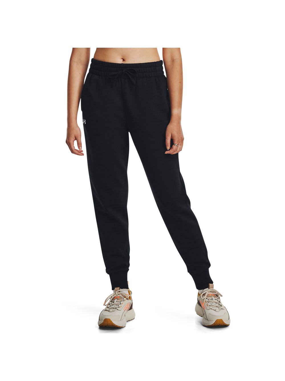 Pantalone Sportivo Under Armour RIVAL FLEECE Donna - Nero