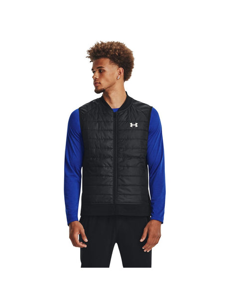 Gilet Sportivo Under Armour LAUNCH INSULATED Uomo - Nero