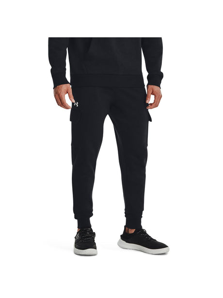 Pantalone Sportivo Under Armour RIVAL FLEECE CARGO Uomo - Nero