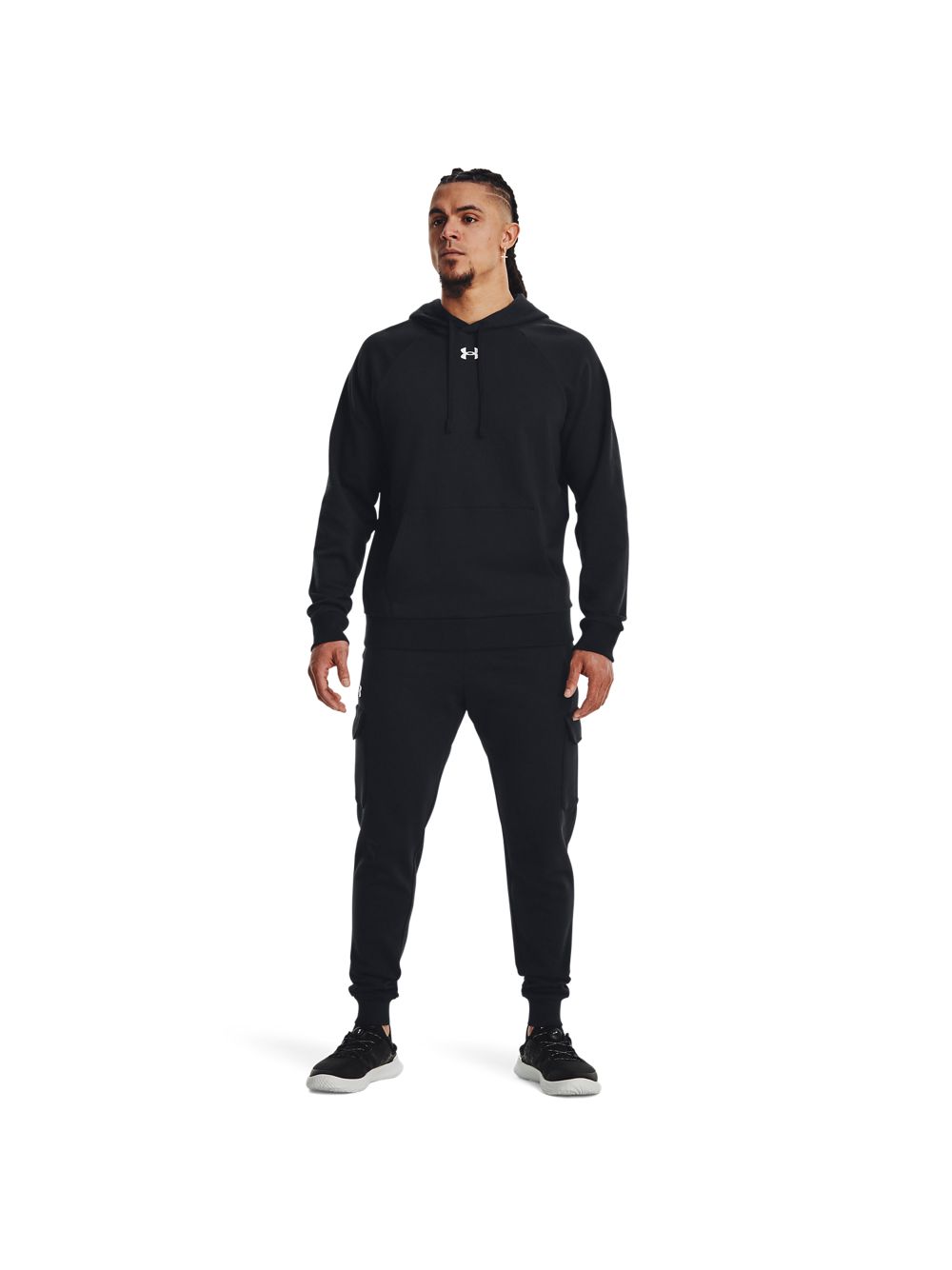 Pantalone Sportivo Under Armour RIVAL FLEECE CARGO Uomo - Nero