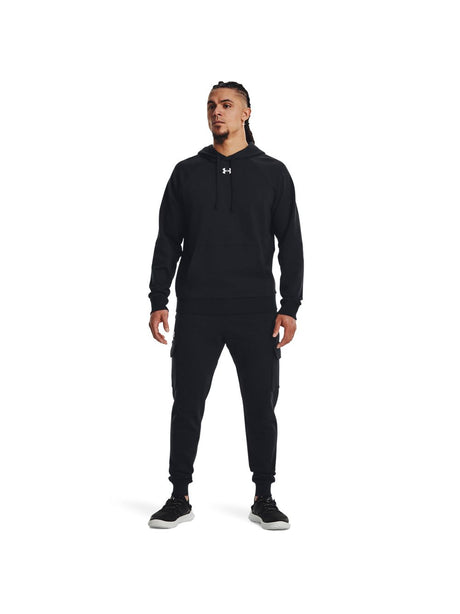 Pantalone Sportivo Under Armour RIVAL FLEECE CARGO Uomo - Nero