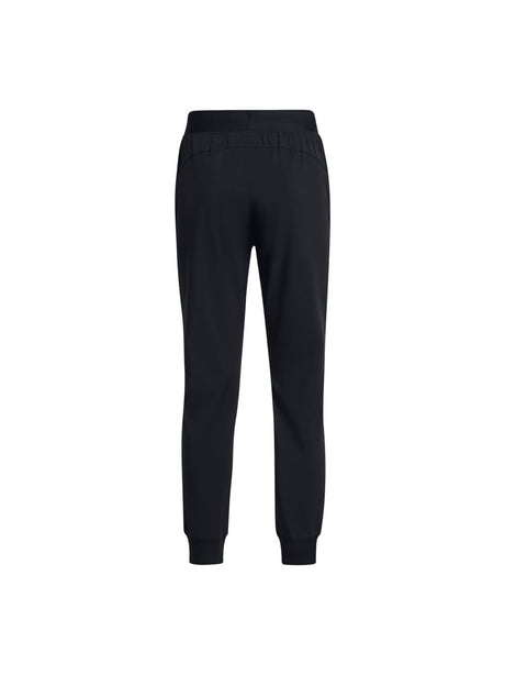 Pantalone Sportivo Under Armour RIVAL HI RISE WOVEN Donna - Nero