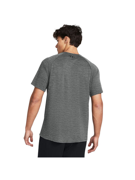 T-shirt Under Armour TECH TEXTURED SS Uomo - Grigio