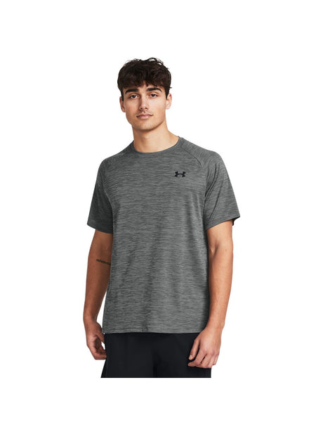 T-shirt Under Armour TECH TEXTURED SS Uomo - Grigio