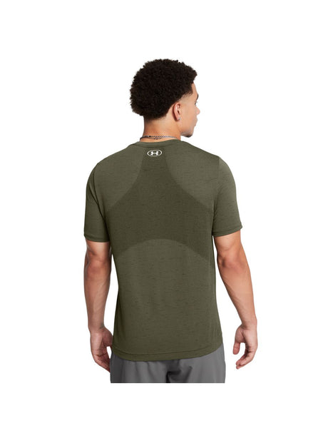 T-shirt Under Armour VANISH SEAMLESS SS Uomo - Verde