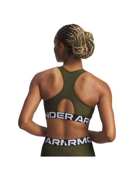 Reggiseno Under Armour HG MID BRANDED Donna - Verde