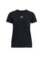 T-shirt Under Armour RIVAL CORE SS Donna - Nero