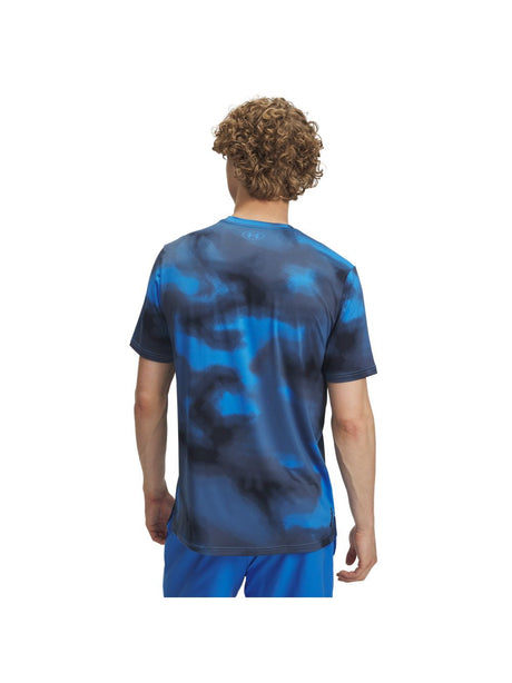 T-shirt Under Armour VANISH ENERGY PRINTED SS Uomo - Blu