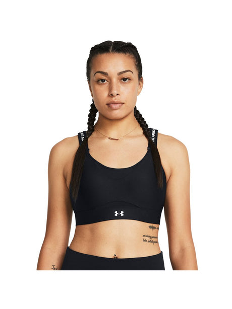 Top Sportivo Under Armour INFINITY HIGH 2.0 Donna - Nero