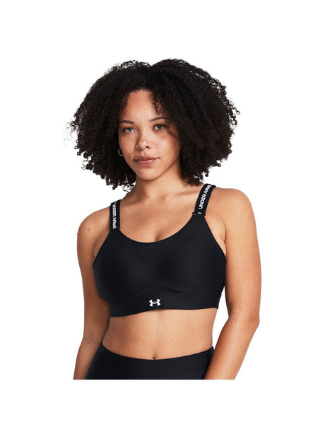 Top Sportivo Under Armour INFINITY HIGH 2.0 Donna - Nero