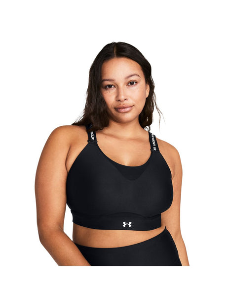 Top Sportivo Under Armour INFINITY HIGH 2.0 Donna - Nero